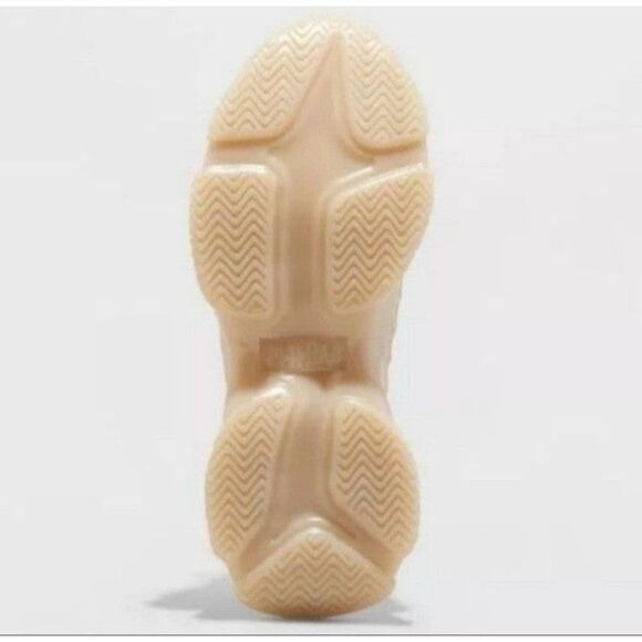 Nwt super cute trendy ladies sneakers Blush color sz 8.5 - Picture 6 of 11